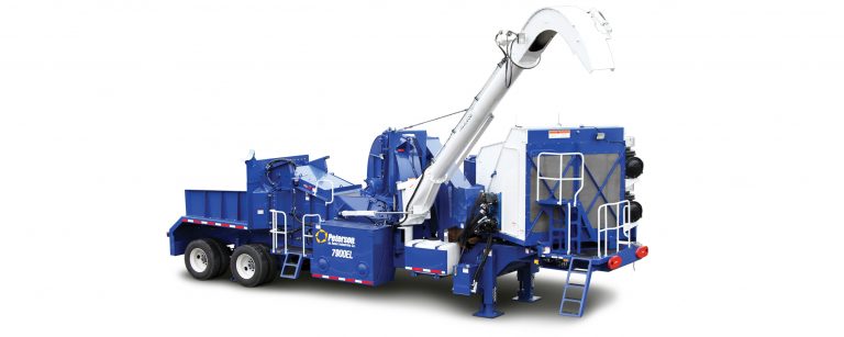 PETERSON 7900EL Disc Chipper - Side profile