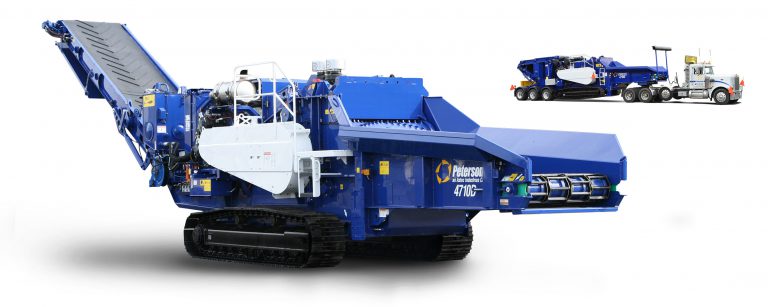 PETERSON 4710D Horizontal Grinder - Tier IV Caterpillar C18 engine