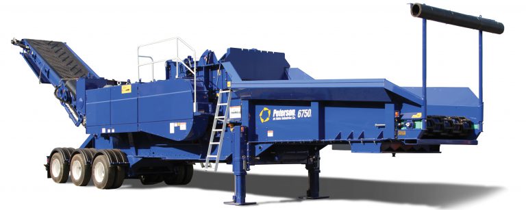 PETERSON 6750D Electric Grinder - Hopper Capacity 11 yd³ (10 m³)