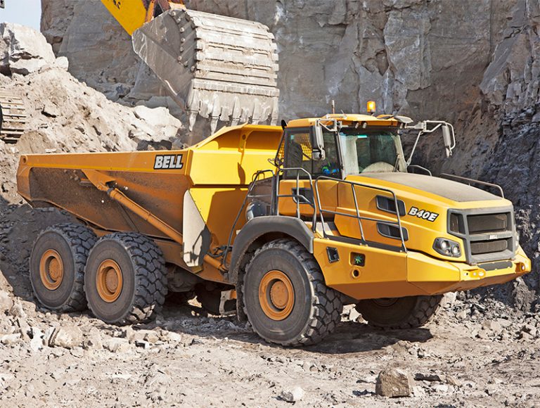 BELL EQUIPMENT Articulated Dump Trucks B40E - Rated Payload 39,000 kg (85,980 lb)