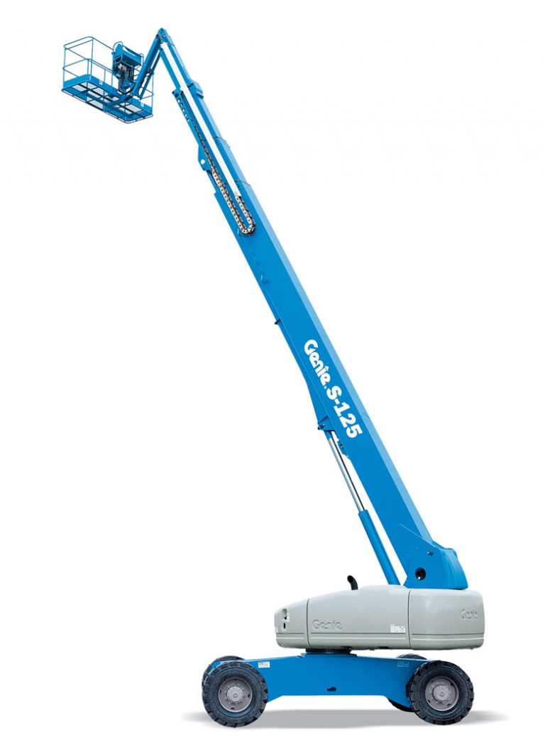 GENIE S-125 Telescopic Boom Lift - Max Platform Height 120 ft | 36.58 m