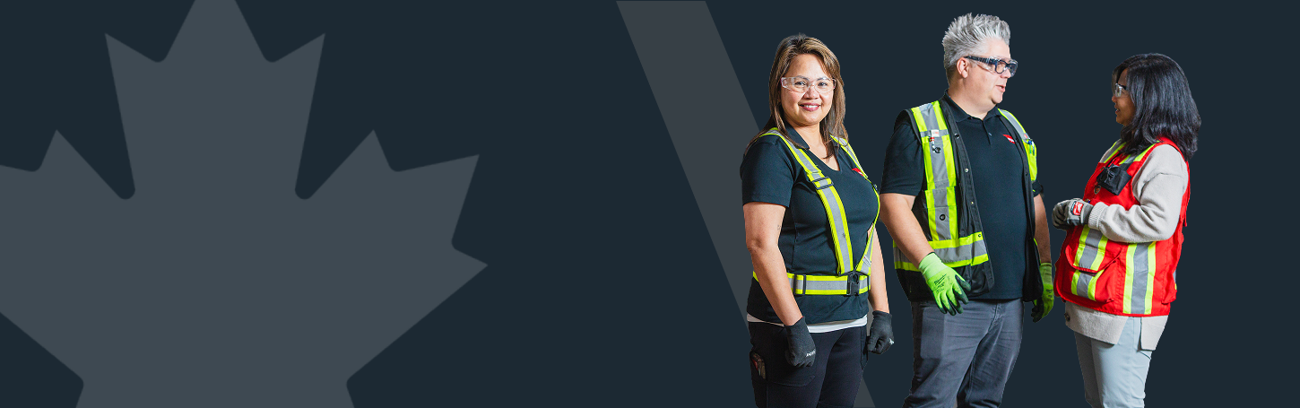 Wajax industrial equipment technicians on-site